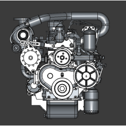 LAIDONG DIESEL ENGINE 4L22BZ - MOTOR ARMADO TURBO CARGADO LAIDONG 4L22BZ