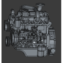 LAIDONG DIESEL ENGINE 4L22BZ - MOTOR ARMADO TURBO CARGADO LAIDONG 4L22BZ