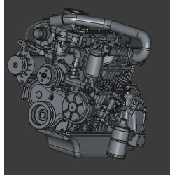 LAIDONG DIESEL ENGINE 4L22BZ - MOTOR ARMADO TURBO CARGADO LAIDONG 4L22BZ
