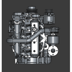 LAIDONG DIESEL ENGINE 4L22BZ - MOTOR ARMADO TURBO CARGADO LAIDONG 4L22BZ