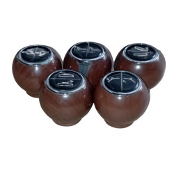 PLUM WOOD GRAIN HANDLE BALL-BOLA DE MANIJA-25211097