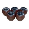 PLUM WOOD GRAIN HANDLE BALL-BOLA DE MANIJA-25211097