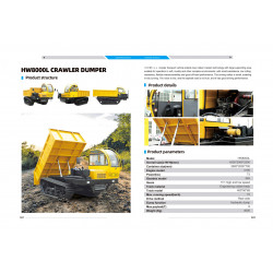 CRAWLER DUMPER - VOLQUETE DE ORUGAS DE 8 TONELADAS