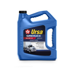 GALON ACEITE MOTOR DIESEL URSA SUPER PLUS EC SYNTHETIC BLEND SAE 10W30 CK-4