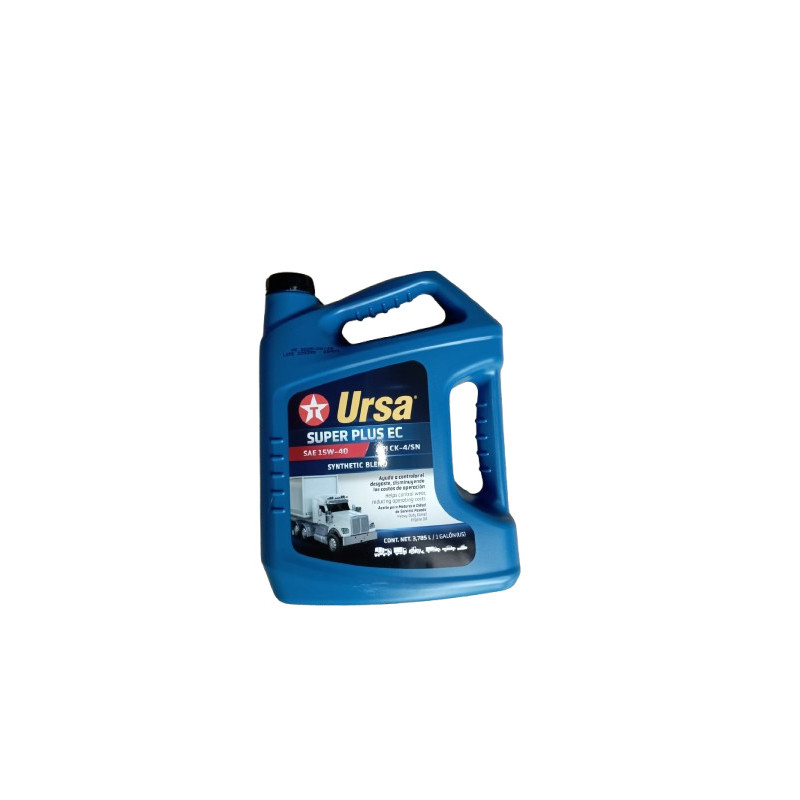 GALON DE ACEITE MOTOR DIESEL URSA SUPER PLUS EC 15W40 API CK-4